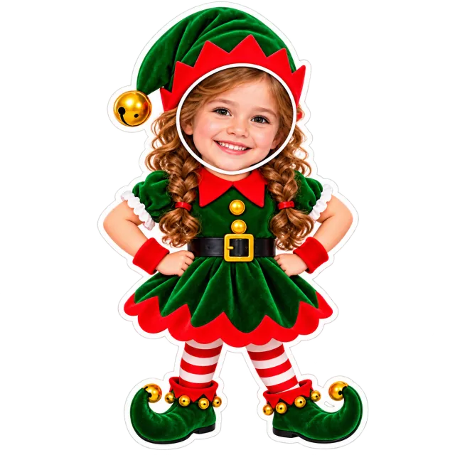 Modèle de personnage de Noël : Lutines